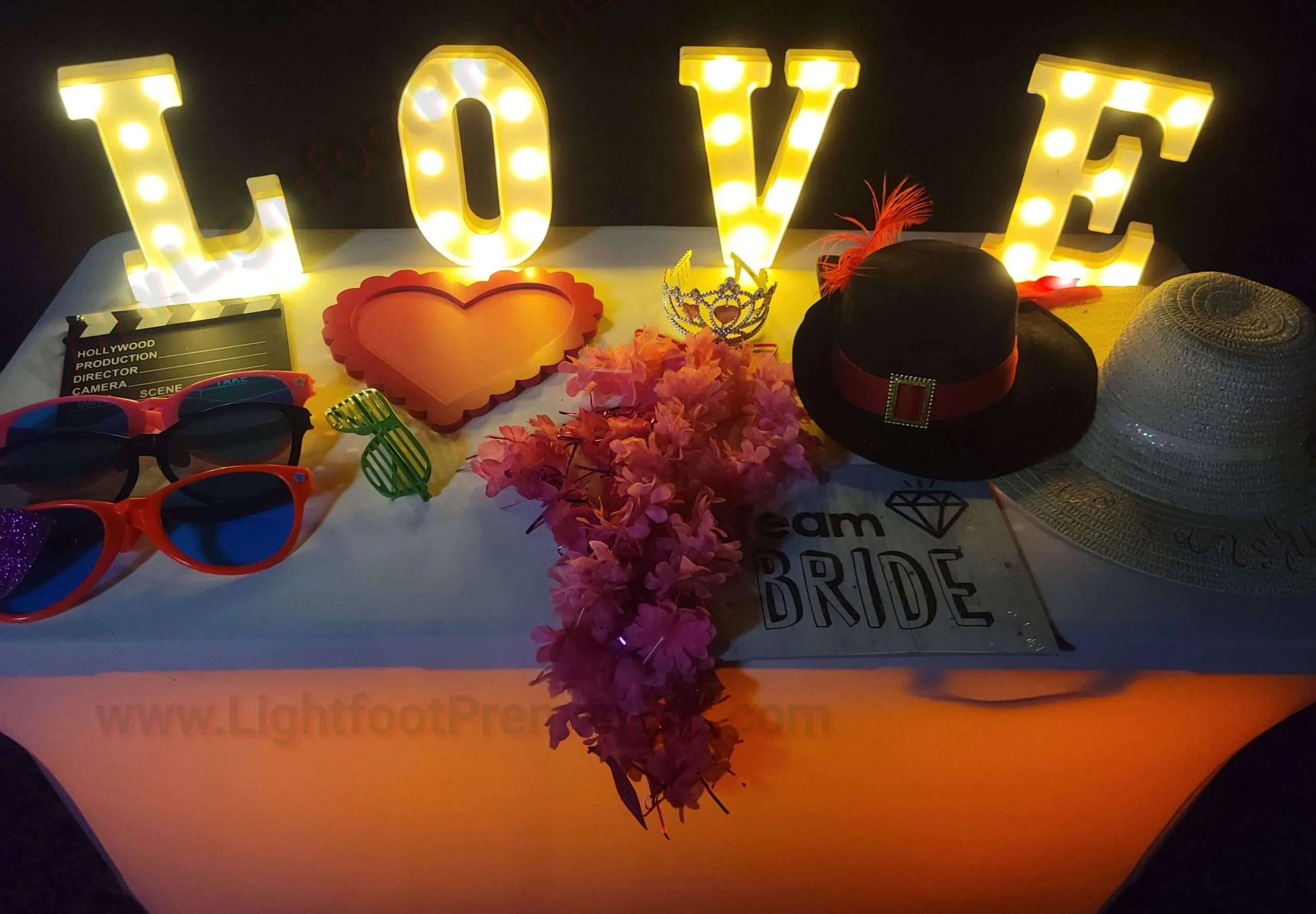 Photo Booth Rental Miami Wedding by Lightfoot Premier Entertainment