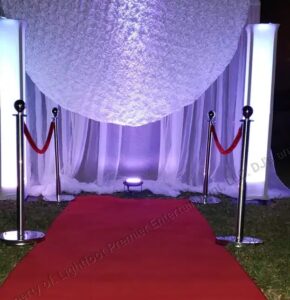 Miami Red Carpet and Event Rentals, Red carpet event DJ, Event Floor Decor, Lightfoot Premier Entertainment