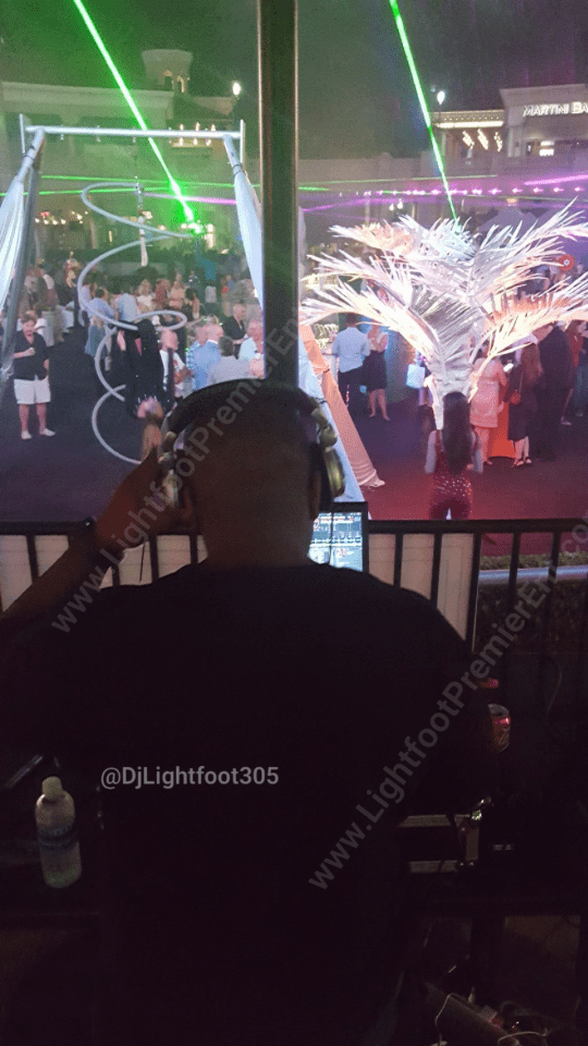 Miami Florida Corporate Entertainment Event DJ Lighting party packages Service