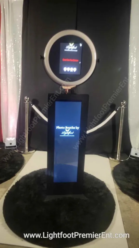 Miami Photo Booth Rental Decor Event Entertainment DJ Production Lighting Service Party Package Lightfoot Premier